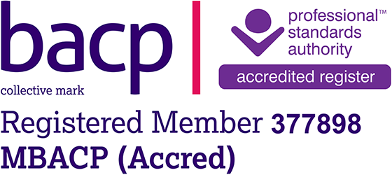 Andy Kidd BACP registered member logo