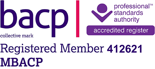 Kim Brown is a registered member of BACP, number 412621