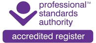 accredited register, Professional Standards Authority logo