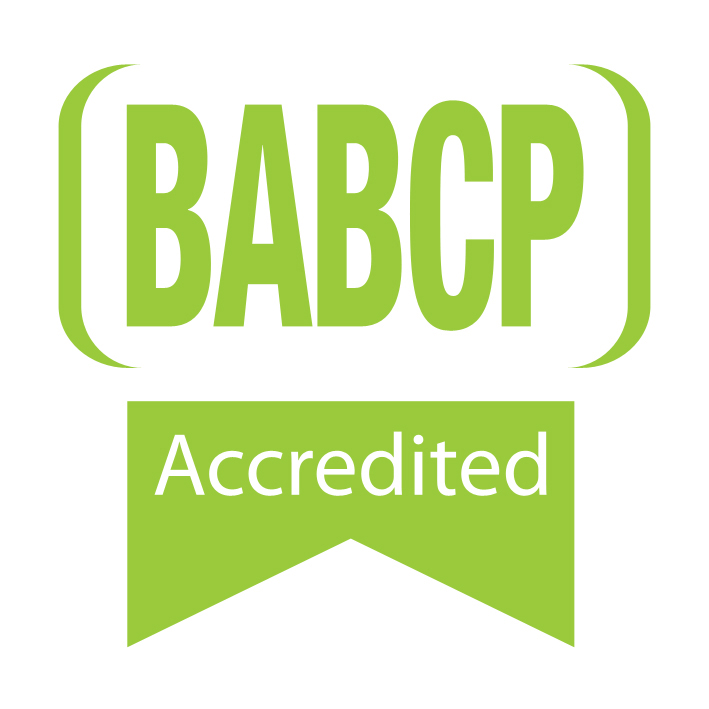 BABCP accredited logo